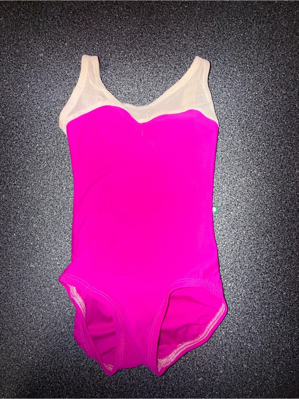 Lucky Leo Dancewear Dance Leotard‎ Fuchsia Pink Size Child XXS